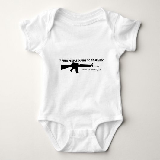 Geen Pistool Romper (Voorkant)