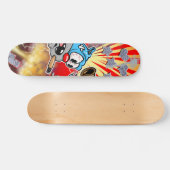 Geen Pity City Hip Hop Cartoon Skateboard Deck (Horizontaal)