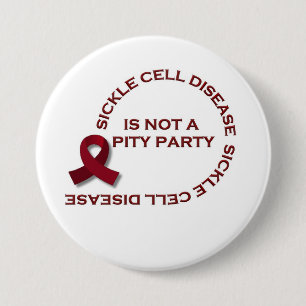 Geen Pity Party hier Ronde Button 7,6 Cm