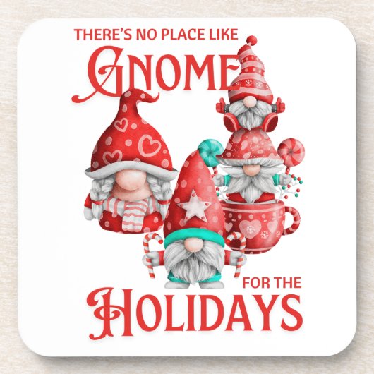 Geen Plaats Als Gnome Bier Onderzetter (Voorkant)