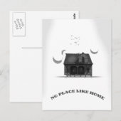 Geen Plaats Als Thuis Briefkaart (Voorkant / Achterkant)
