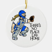 GEEN PLAATS ALS THUIS! KERAMISCH ORNAMENT (Voorkant)