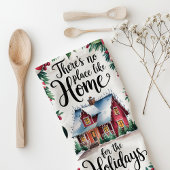 Geen Plaats Als Thuis Met Kerstmis Theedoek