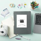 Geen Plaats Als Thuis Sticker (iPad Cover)