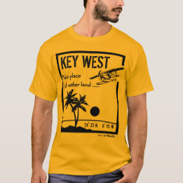 Geen plaats ... Key West T-shirt