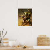 Geen Plaats Om Heen Te Gaan Poster (Keuken)