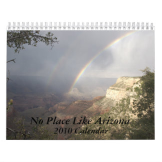 Geen plaats zoals Arizona Calendar Kalender