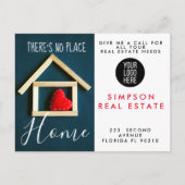 Geen plaats zoals de mededeling van verwijzingen t aankondigingskaart (Voorkant)