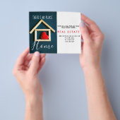 Geen plaats zoals de mededeling van verwijzingen t flyer (Hand)