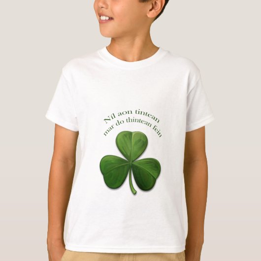 Geen plaats zoals thuis t-shirt (Voorkant)