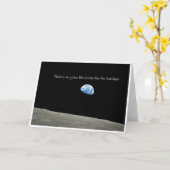 Geen plaats zoals thuis Wenskaart Kaart (Gele Bloem)