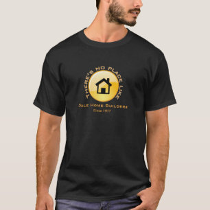 Geen plaats zoals thuisButton T-shirt