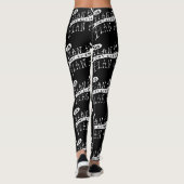 Geen Plan B Niet Eens Plan A Leggings (Achterkant)