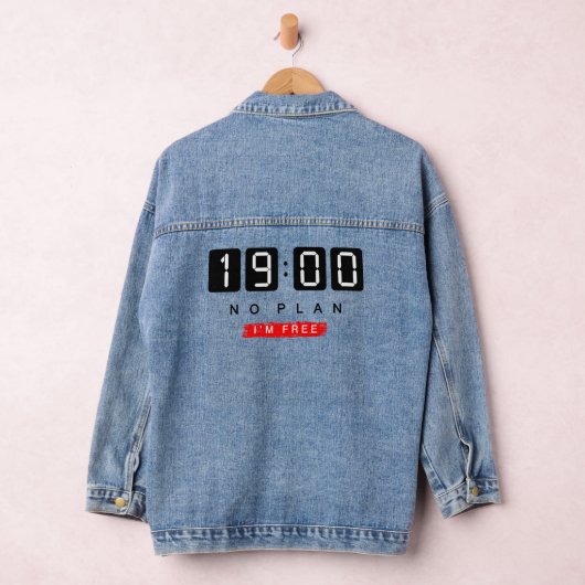 Geen plan denim jacket (Hangar)
