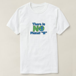 Geen planeet B Basic T-shirt voor mannen