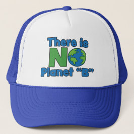 Geen planet B Trucker Hat Pet