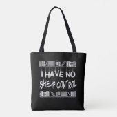 Geen Plank Controle Tote Bag (Achterkant)