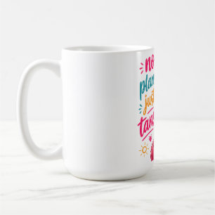 Geen plannen, gewoon bruin worden - Sassy flamingo Koffiemok