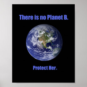 Geen plant B Poster