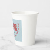 Geen plastic meer in de oceaan | Zeeverontreinigin Papieren Bekers (Links)