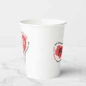 Geen plastic meer in de oceaan | Zeeverontreinigin Papieren Bekers (Links)