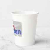 Geen plastic meer in de oceaan | Zeeverontreinigin Papieren Bekers (Links)