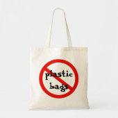 geen plastic tassen (Voorkant)