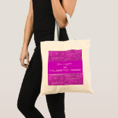 Geen plastic zak tote bag (Voorkant (product))