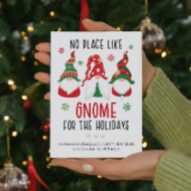 Geen plek als gnoom voor de Feestdagen met kerstmi