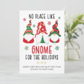 Geen plek als gnoom voor de Feestdagen met kerstmi (Staand voorkant)