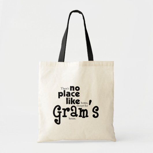 Geen plek als Gram's tas (Voorkant)