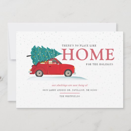 Geen plek als thuis. We hebben vakantiebewegingen Aankondiging (Voorkant)