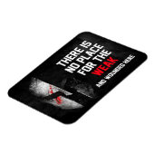 Geen plek voor de zwakkeren en gewonden hier magneet (Linkerzijde)