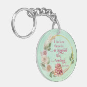 Geen plezier zoals het lezen van Jane Austen geper Sleutelhanger (Voorkant Links)