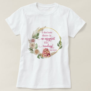 Geen plezier zoals het lezen van Jane Austen Quote T-shirt