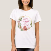 Geen plezier zoals het lezen van Jane Austen Quote T-shirt (Voorkant)
