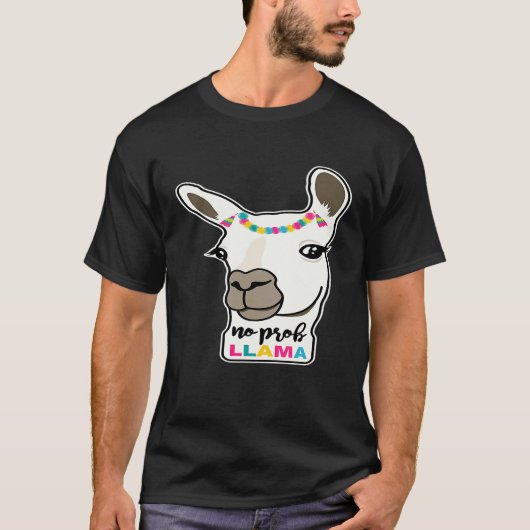Geen Plob Llama T-shirt (Voorkant)