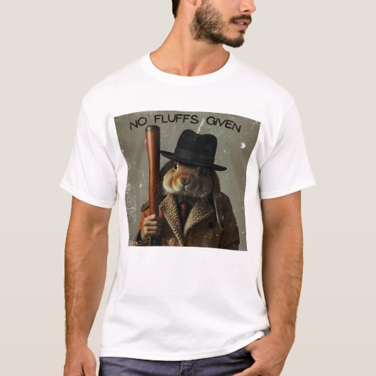 Geen Pluisjes Gegeven T-shirt (Voorkant)