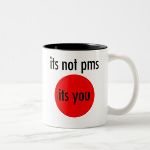 Geen PMS $17,95 Mok met twee tonnen koffie