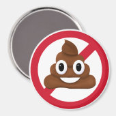 Geen poep magneet (Voorkant / Achterkant)