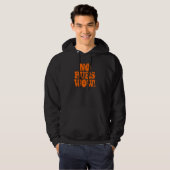 GEEN POES WOW! HOODIE (Voorkant volledig)