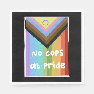 Geen politie bij Pride Sticker Servet