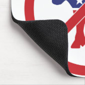 Geen politieke democraat Donkey Muismat (Hoek)