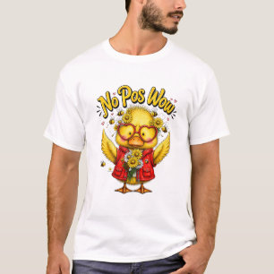 Geen Pos Wow Cute Eend Shirt Grappig Kawaii Dier
