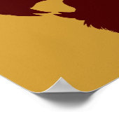 Geen Poster met een Tame Lion (Hoek)
