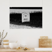 Geen poster met spooky (Keuken)