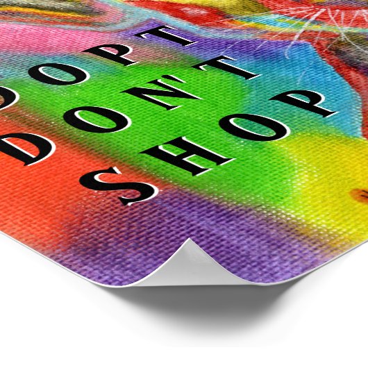 Geen Poster voor 'Dog Awareness' aannemen (Hoek)