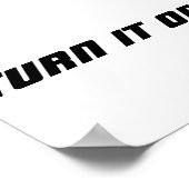 Geen poster voor mobiele telefoon (Hoek)