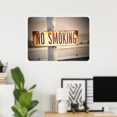 Geen Poster voor roken (Thuiskantoor)