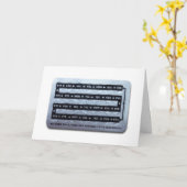 Geen PPP Menopauze Wenskaart Sjabloon meer (Gele Bloem)